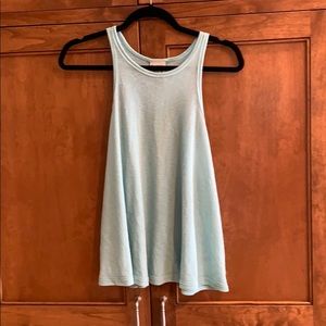 Flowy Sea Foam Free People Tank